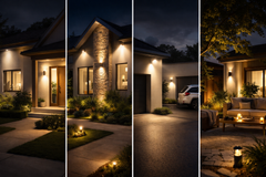 How to Use Exterior Spotlights for Security and Style