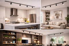 Track Lighting Ideas for Kitchens, Living Rooms, and Offices