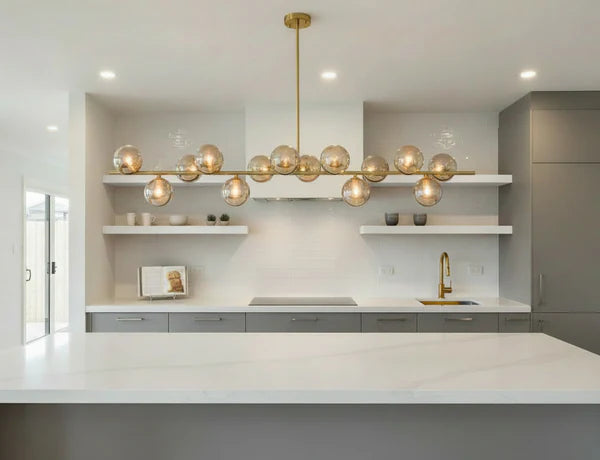 ZODO Modern Pendant 14 Light (Brass)