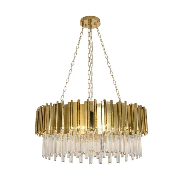 SOPHIE Crystal Chandelier 12 Light 800mm (Gold)