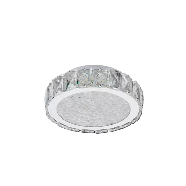 EDAN Crystal Ceiling Light Tri-Colour LED 300mm (Chrome)