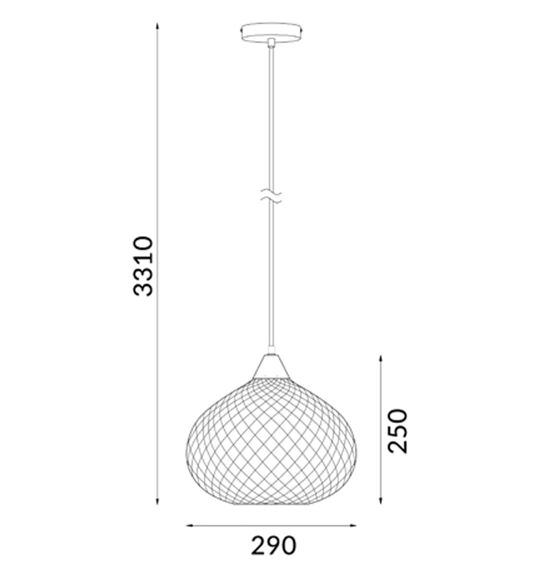 ROCHE: Interior Wine Glass Shape Matte Gold / Chrome Glass Pendant Lights