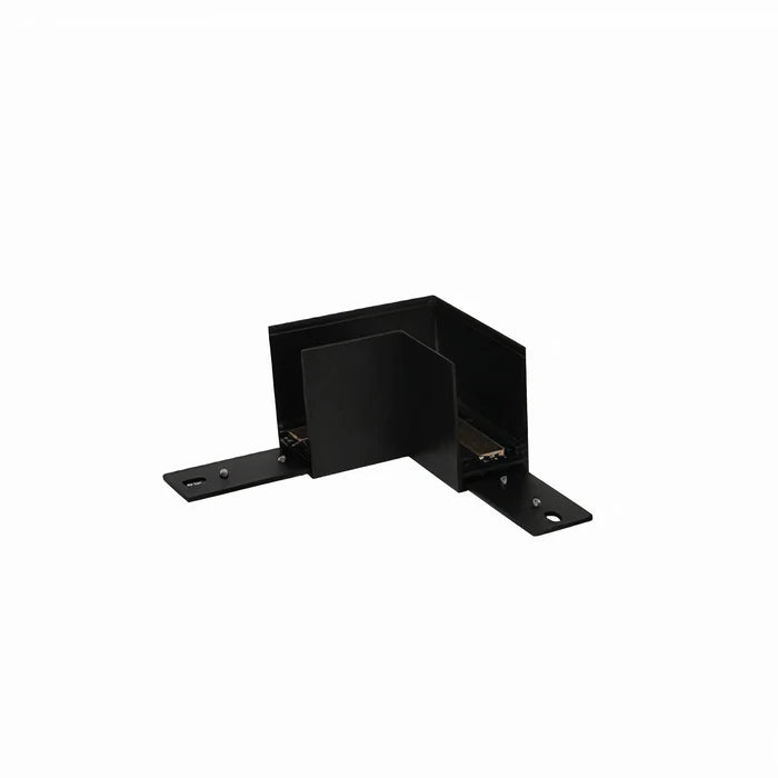 UMAG-L-JOINER-BLK Magnetic track Corner For Surface Mounted Installationc