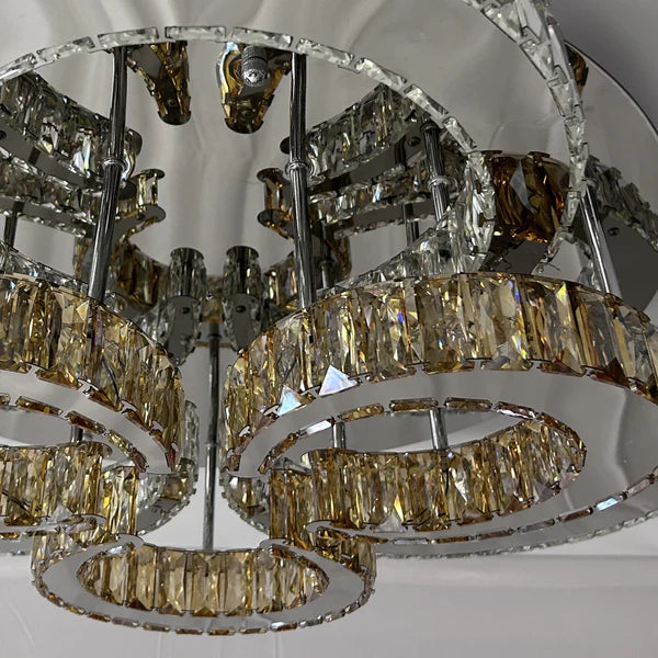 FRED Crystal Ceiling Light Tri-Colour LED 750mm