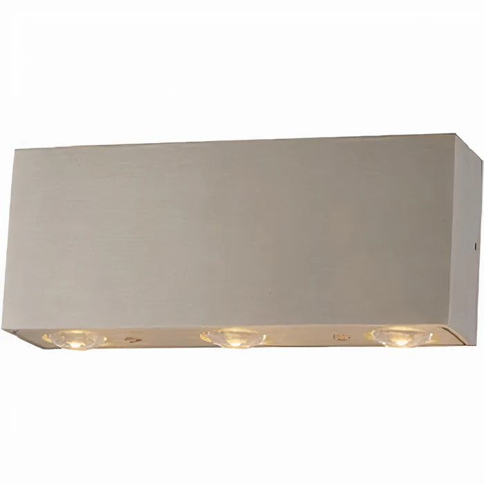 UE018-AL/BLK DELTA Exterior LED Downwards Wall Light