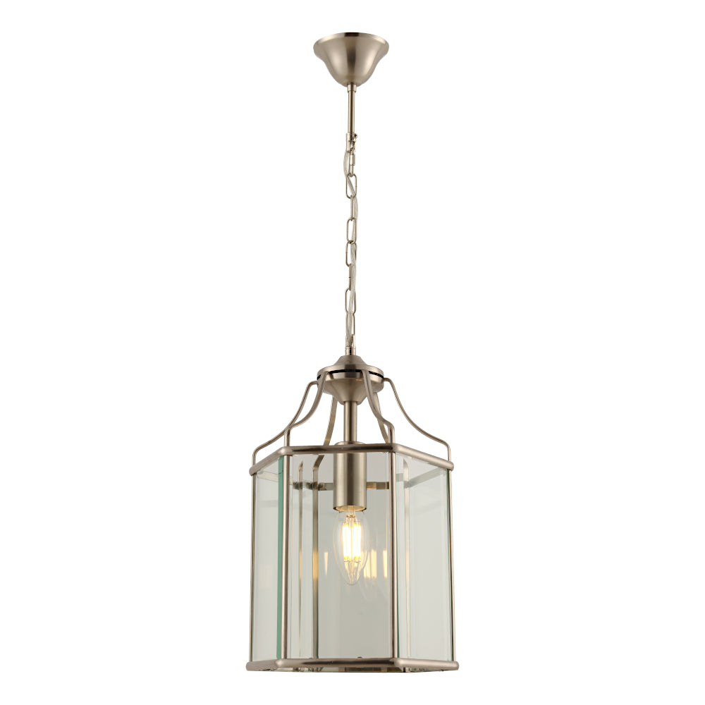 ARCADIA 1LT PENDANT S/CHROME