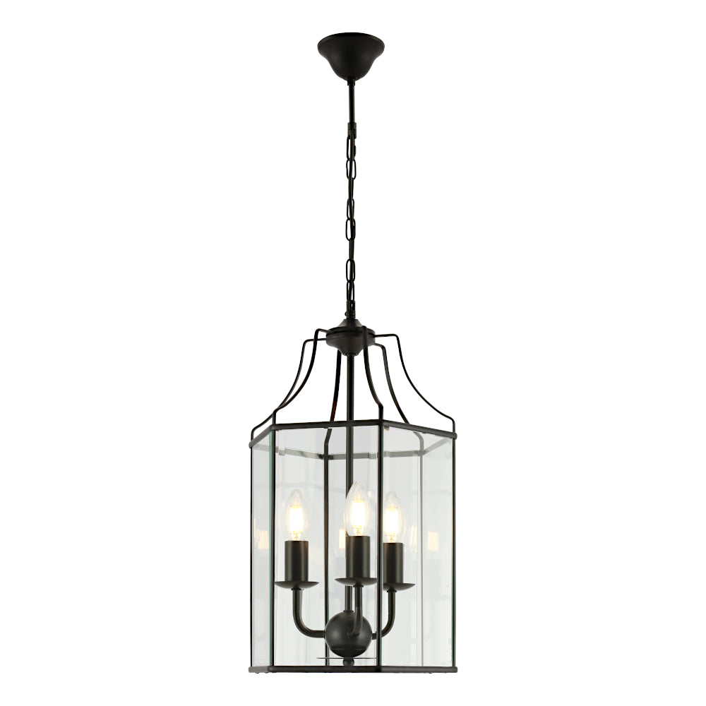 ARCADIA 3LT PENDANT BLACK
