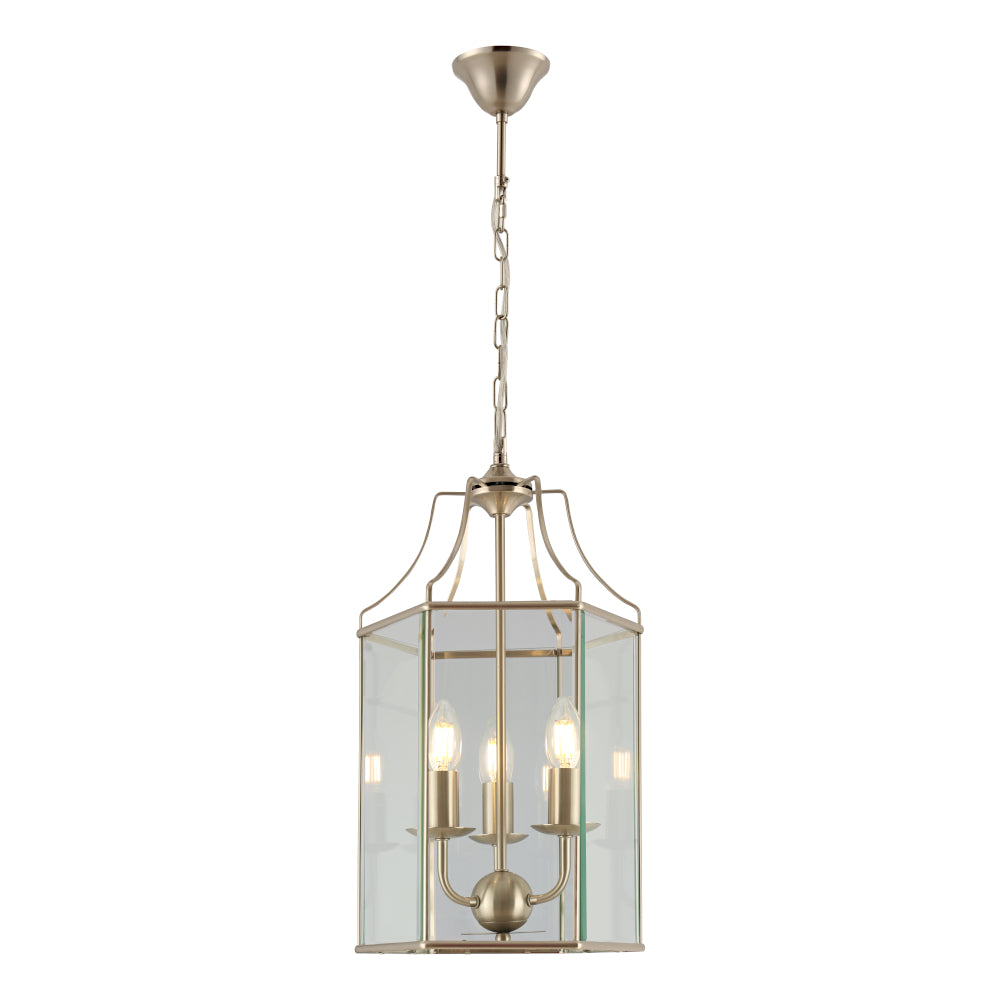 ARCADIA 3LT PENDANT S/CHROME