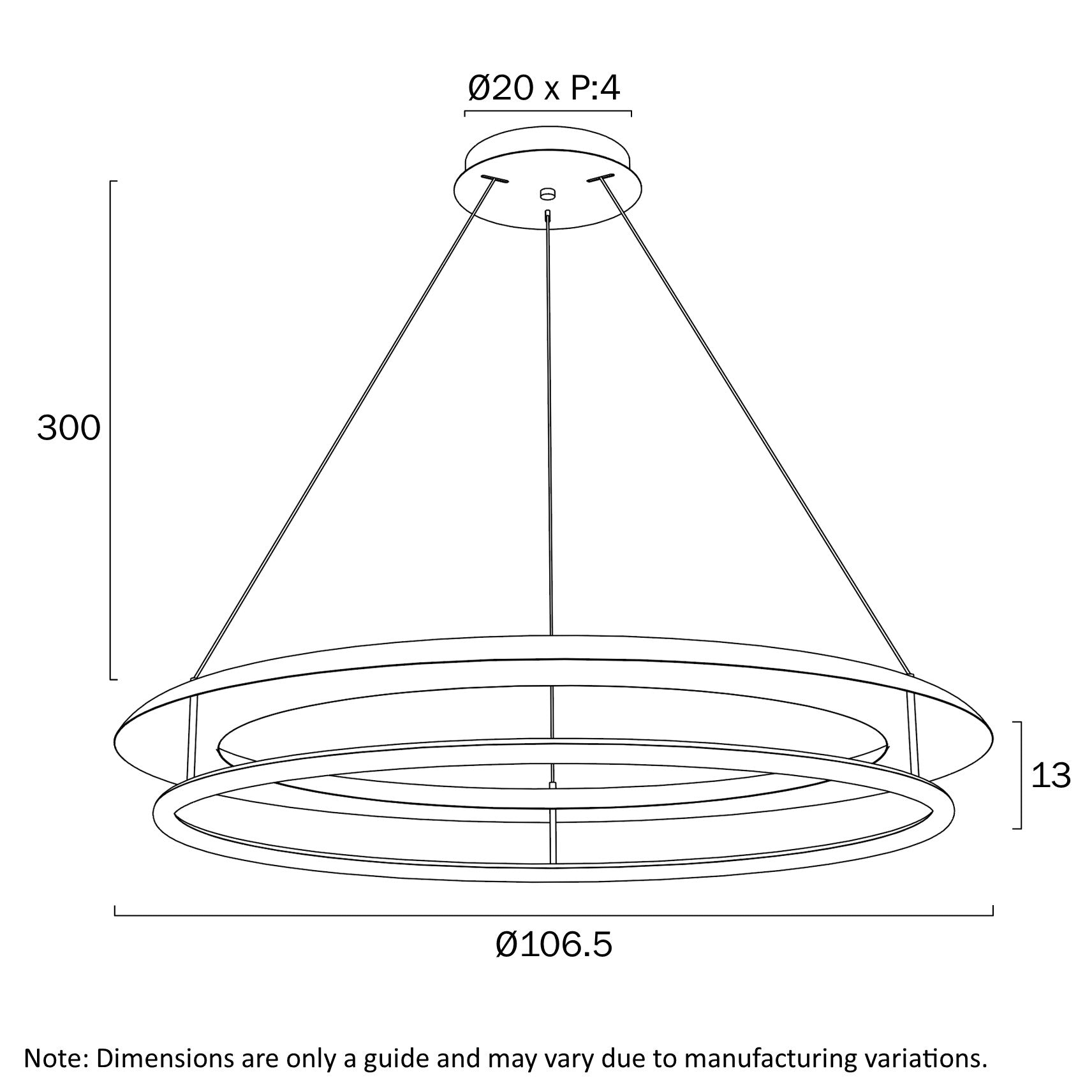 ARIVA 106 PENDANT LIGHT