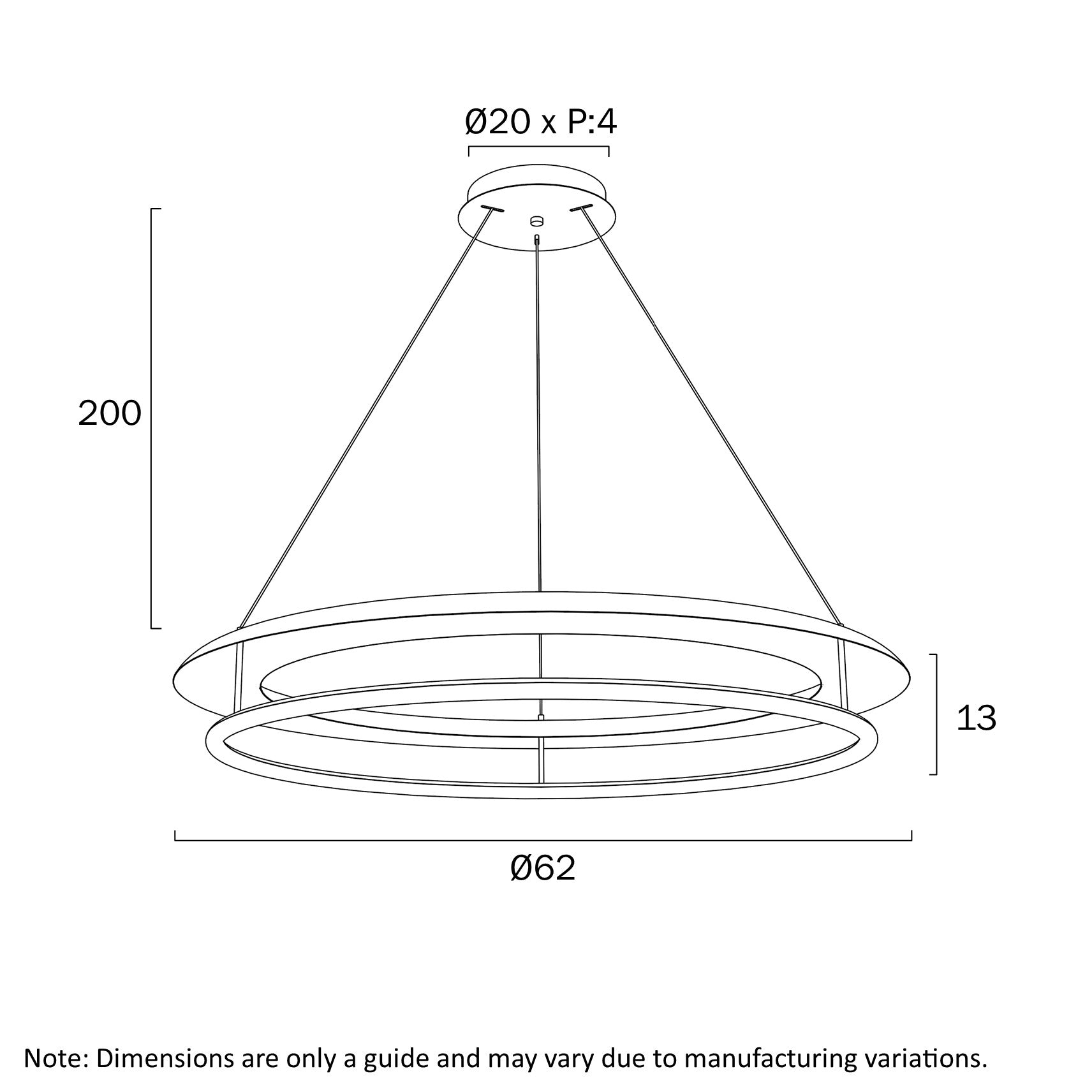 ARIVA 62 PENDANT LIGHT