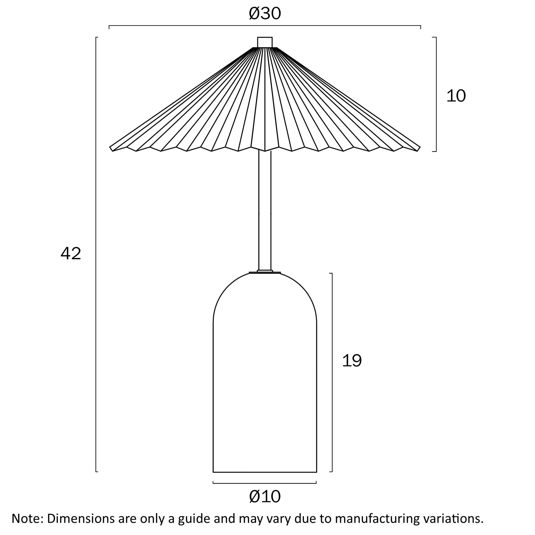 ARVANE TABLE LAMP