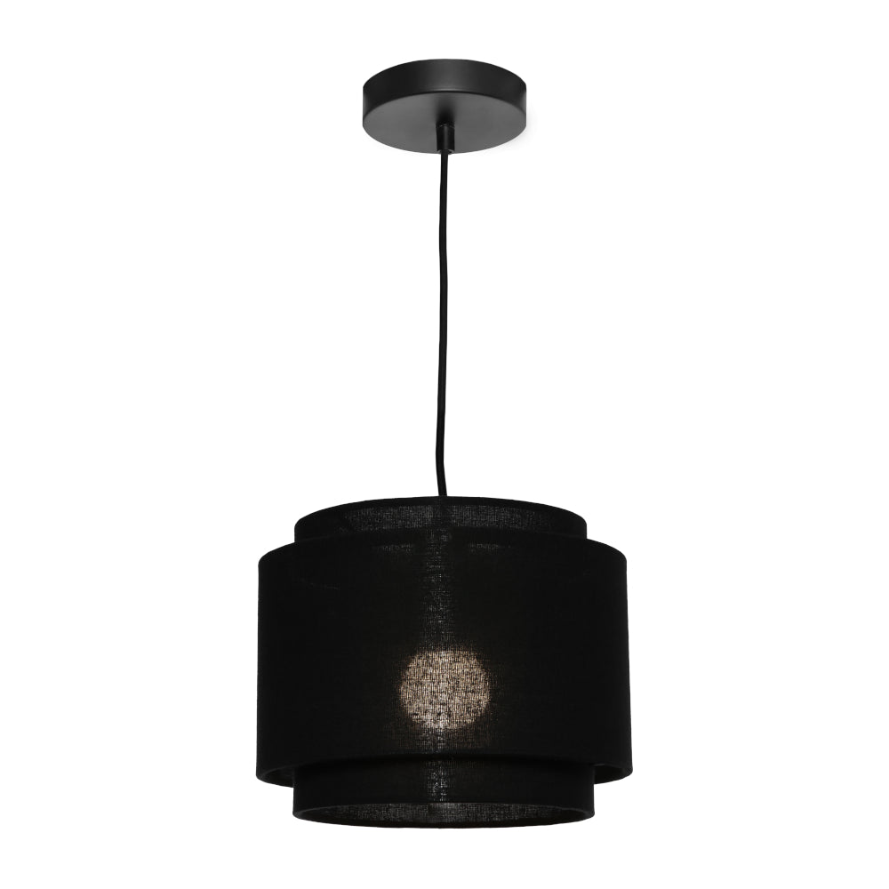 BERN 1LT PENDANT SMALL BLACK