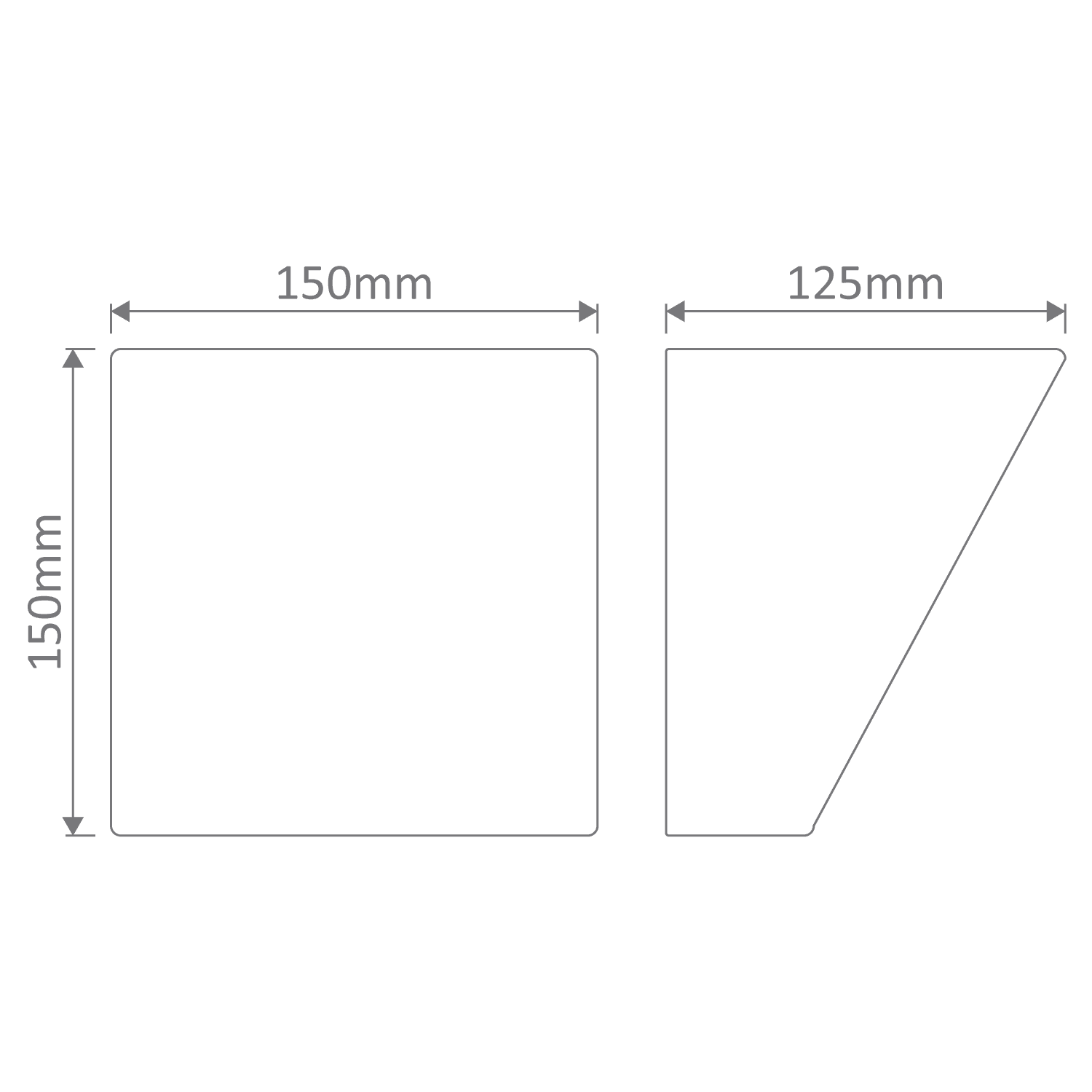 BF 2601A Ceramic Wall Light