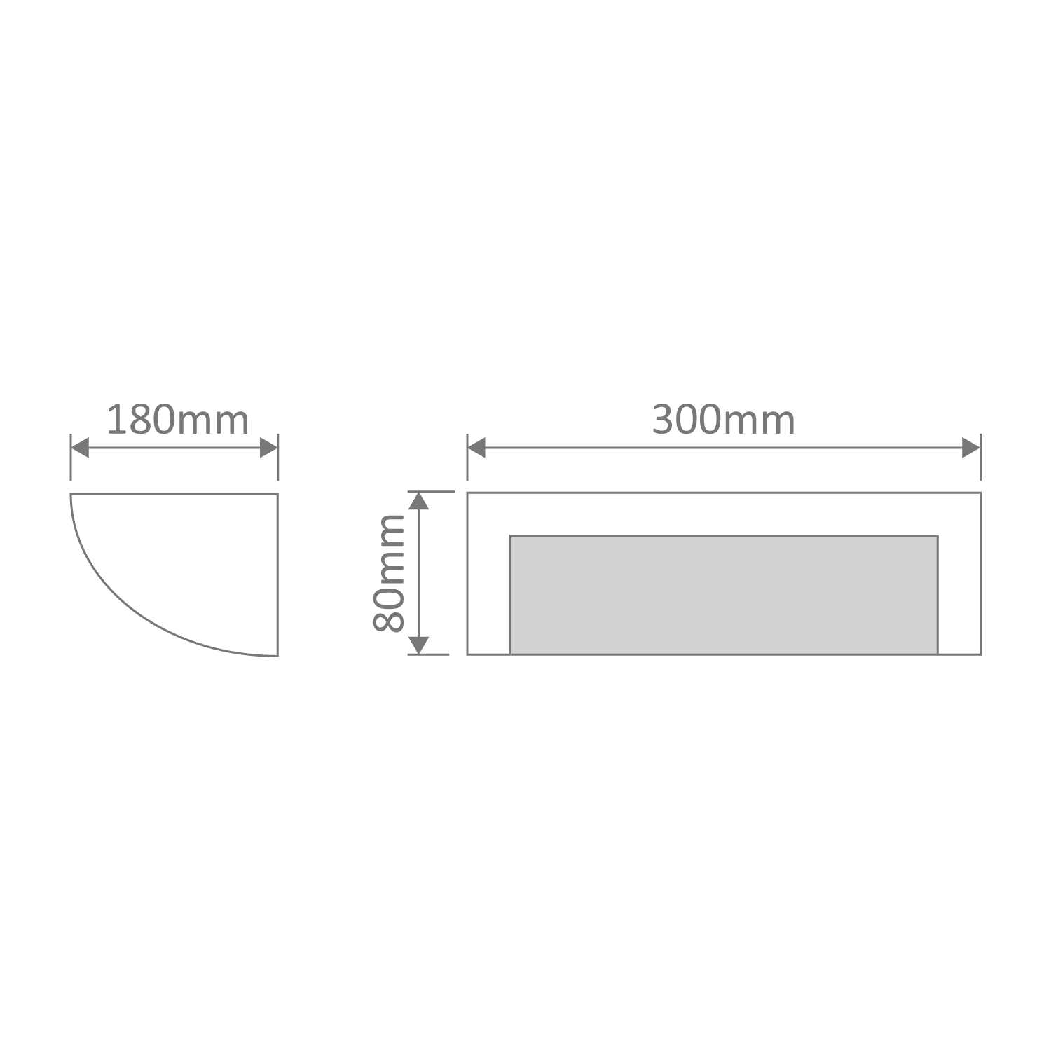 BF 8232 Ceramic Wall Light