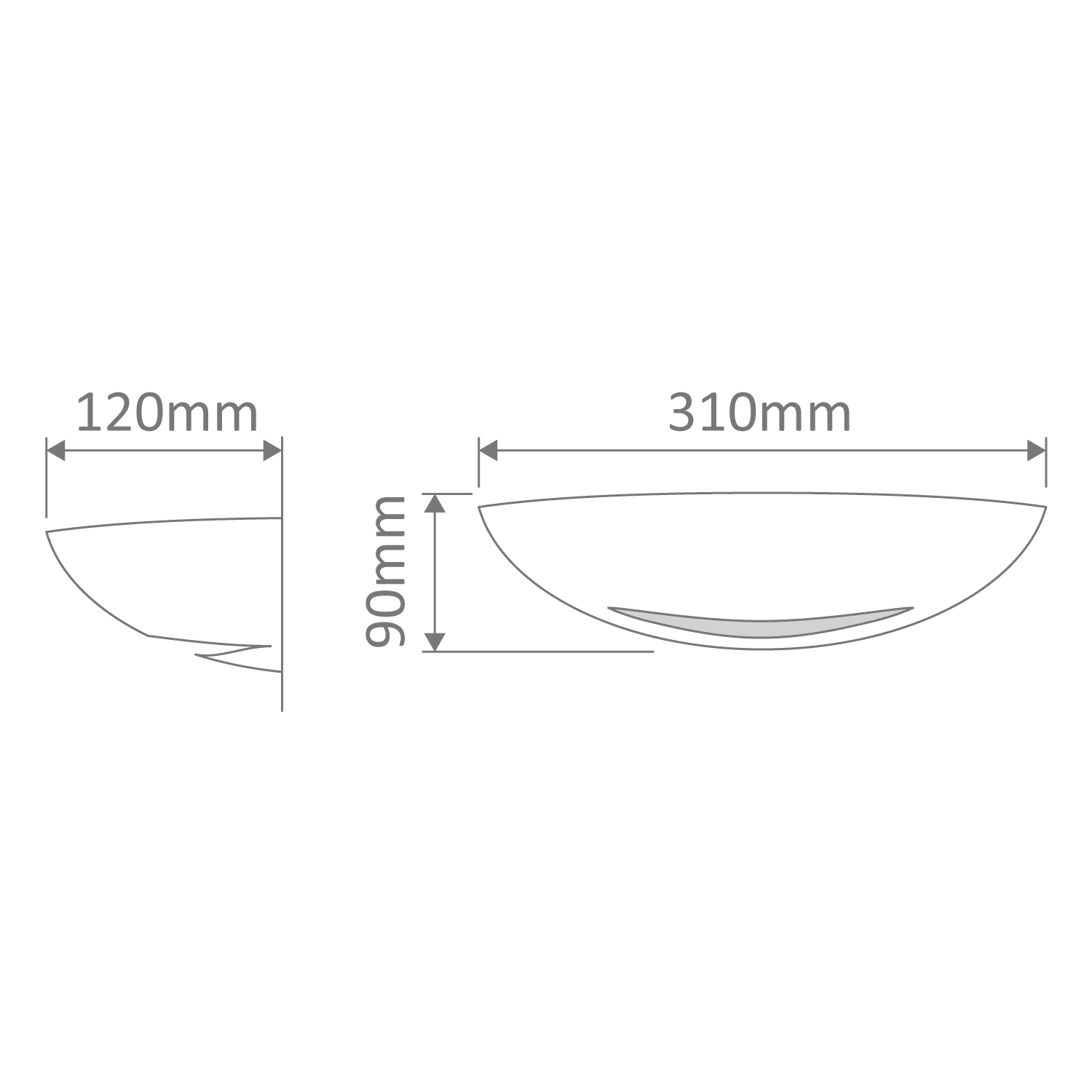BF 8235 Ceramic Wall Light