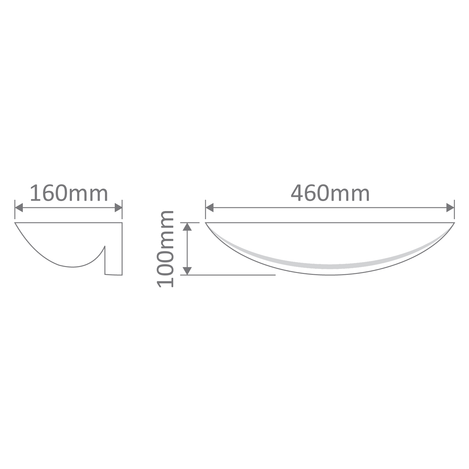 BF 8411 Ceramic Wall Light
