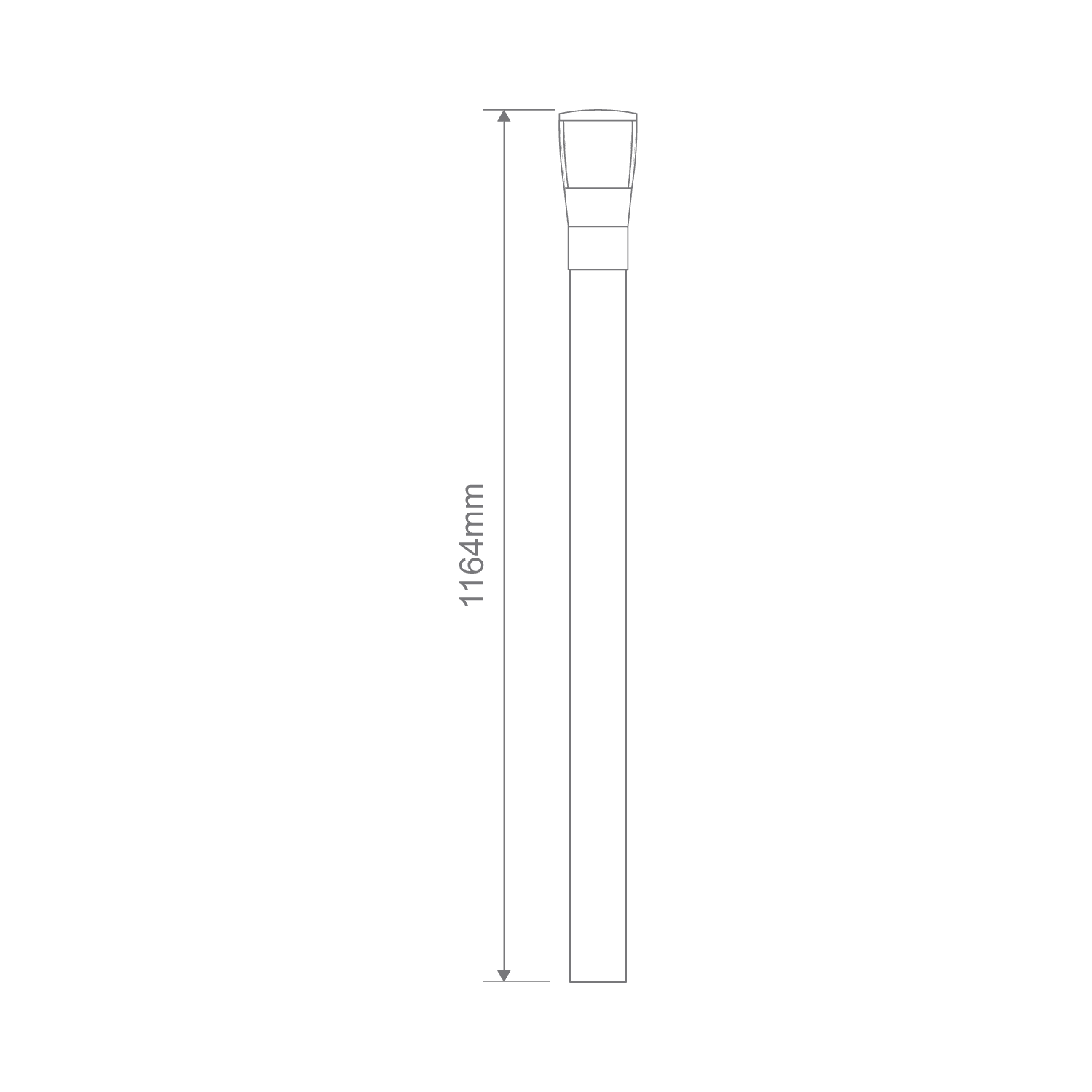 BL-200 HEAD C/W 1M POST