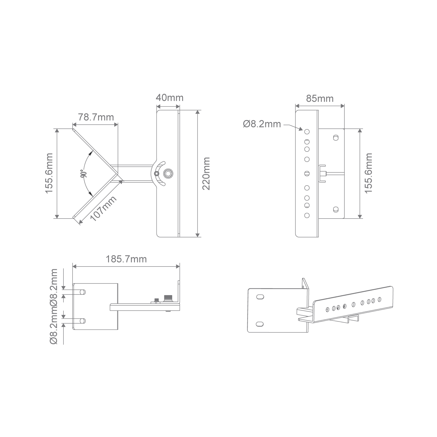 BLAZE PRO CORNER BRACKET