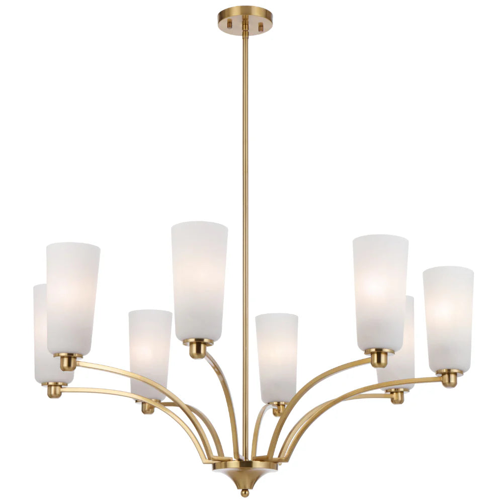 BREVAN 8 LIGHT PENDANT