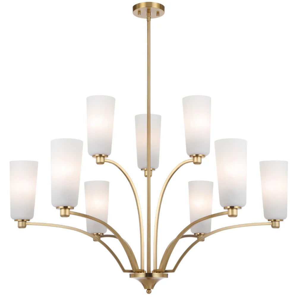 BREVAN 9 LIGHT PENDANT