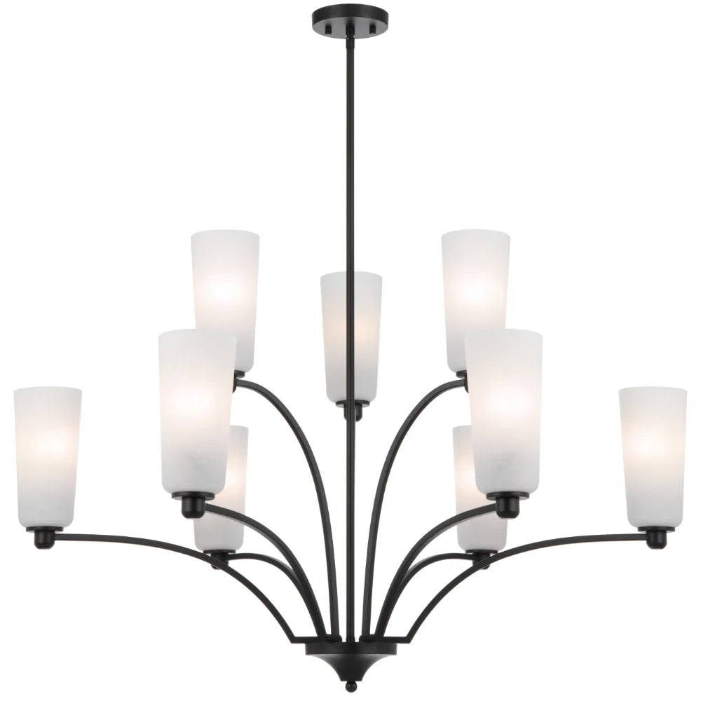 BREVAN 9 LIGHT PENDANT