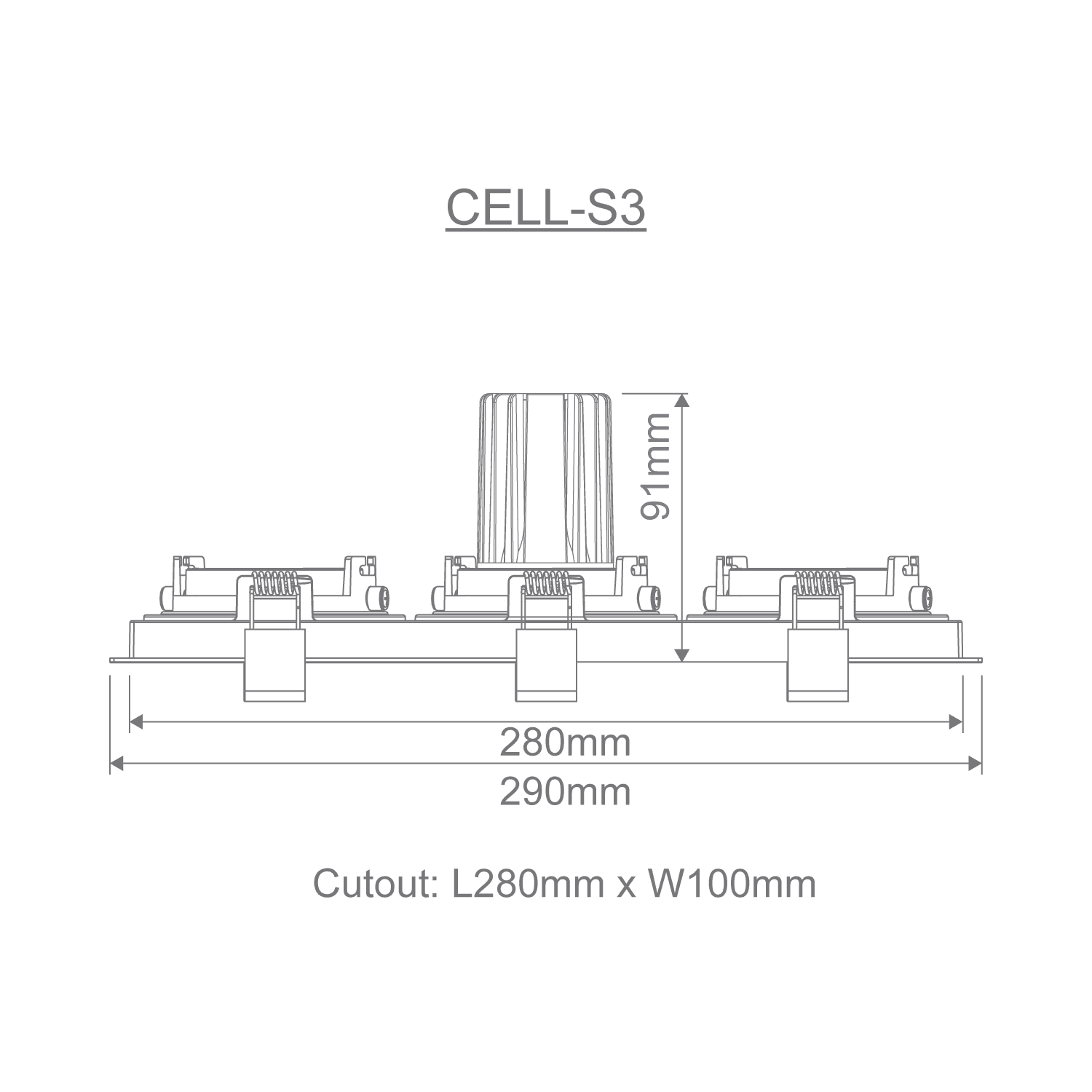 CELL FRAME SLOT3 FRAME ONLY