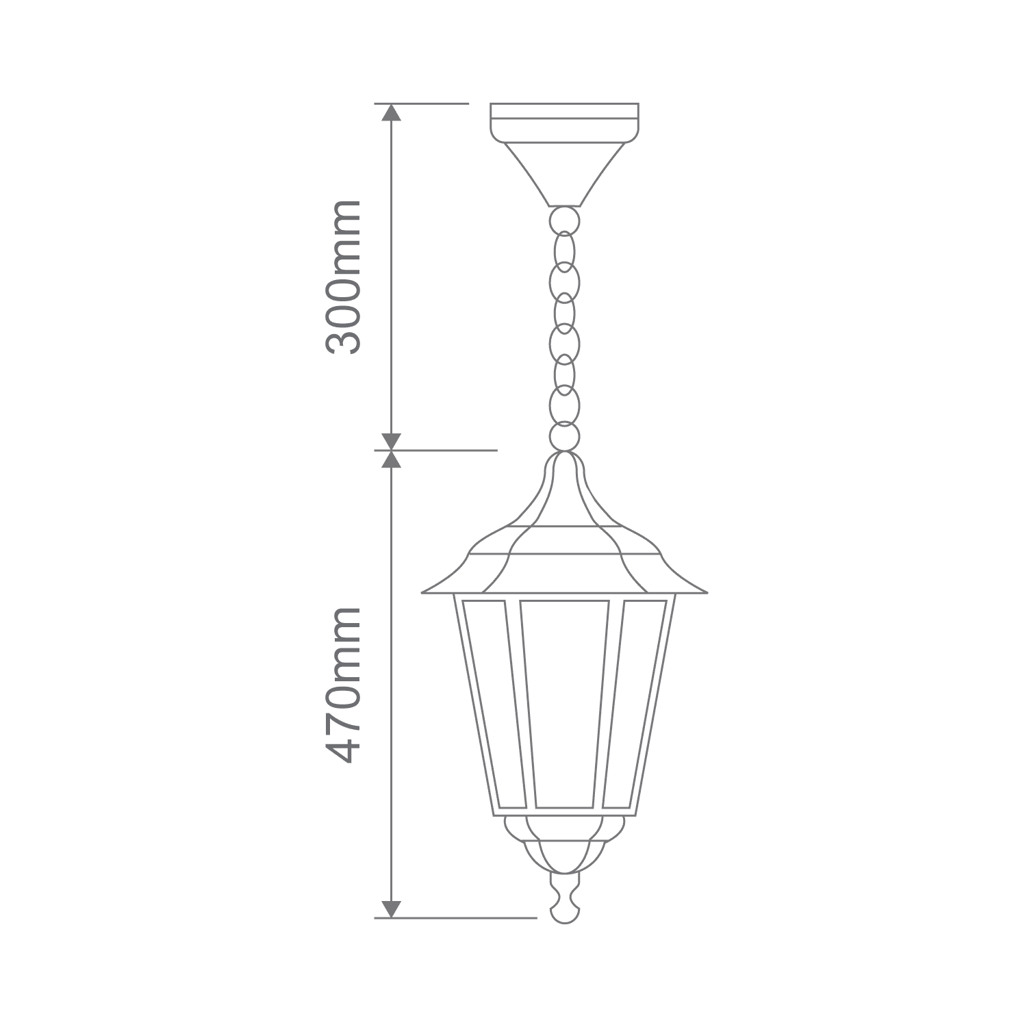 CHESTER Large Pendant