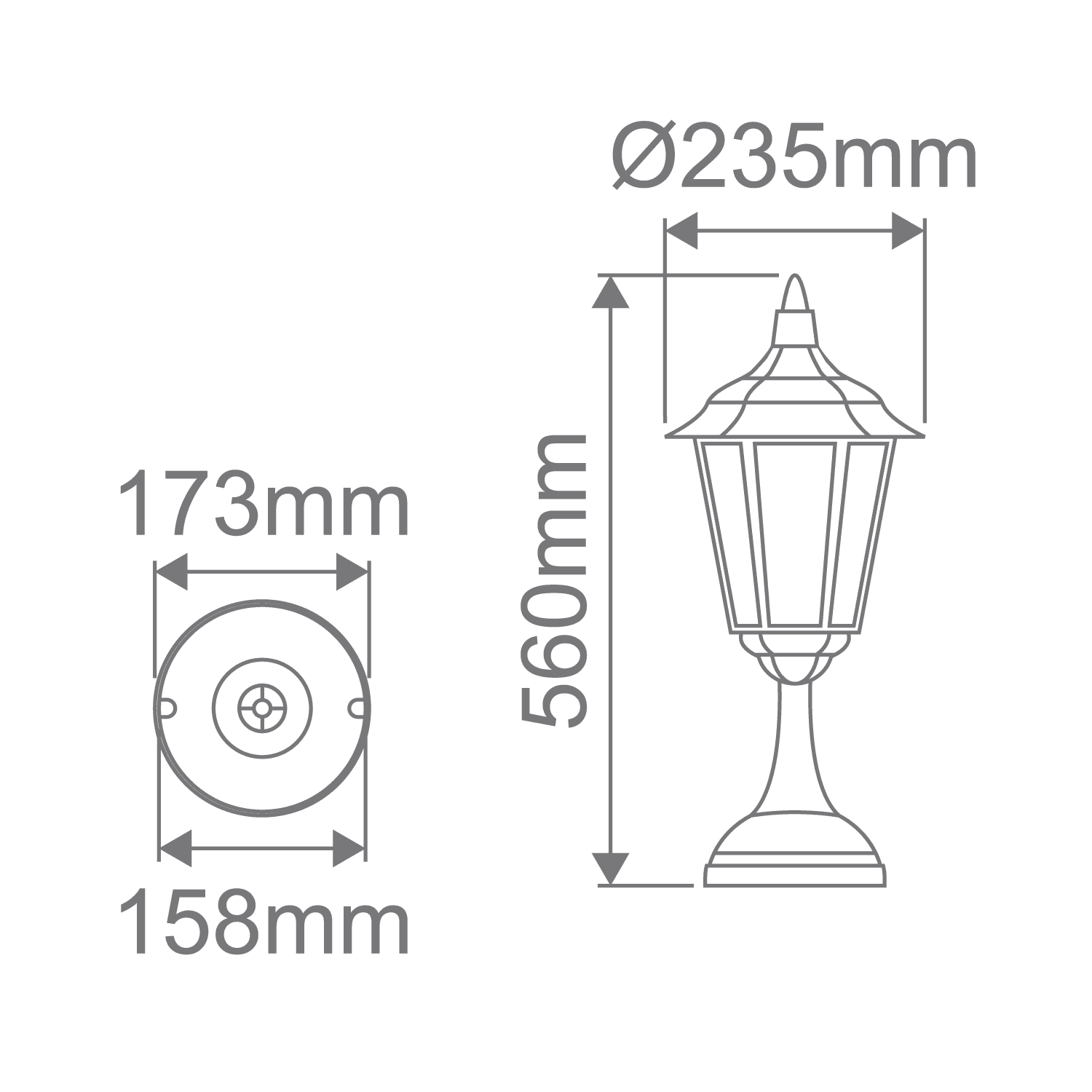CHESTER Pillar Mount