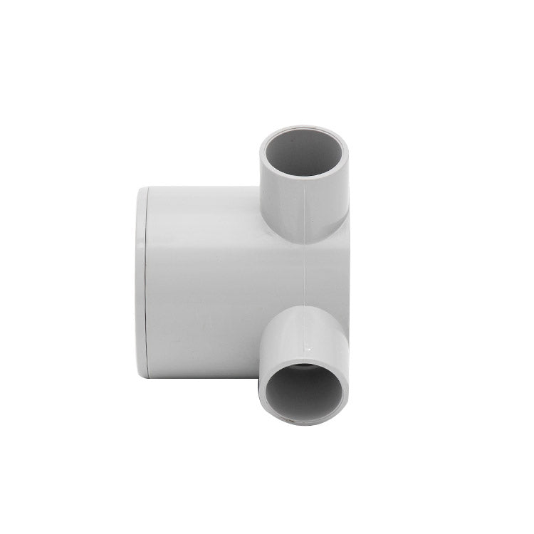 20mm Grey 2-way Angled Deep Junction Box