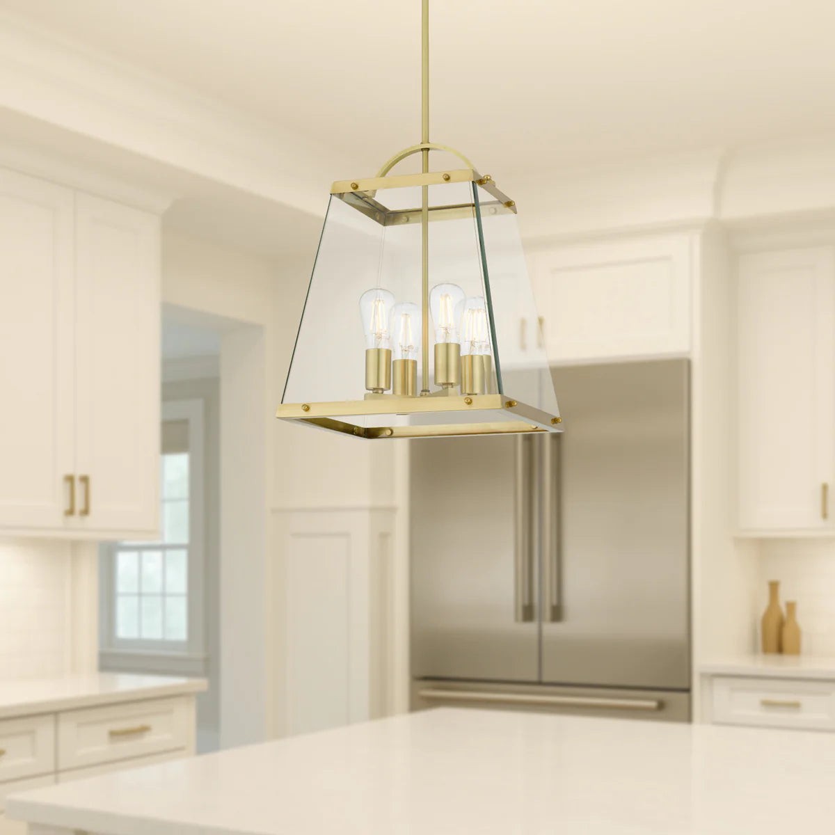 COLAIR 4 LIGHTS SOLID BRASS