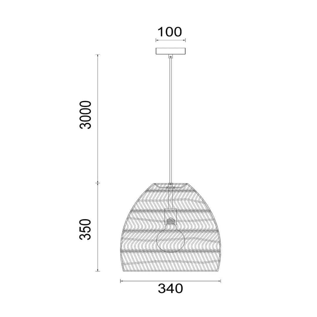 CRECER: Interior Slanted Pleated Shade Height Adjustable Floor Lamps
