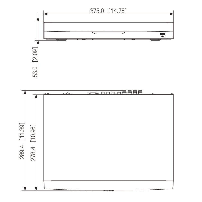 Professional Series 16 Channel 8.0MP HDCVI AI Digital Video Recorder
