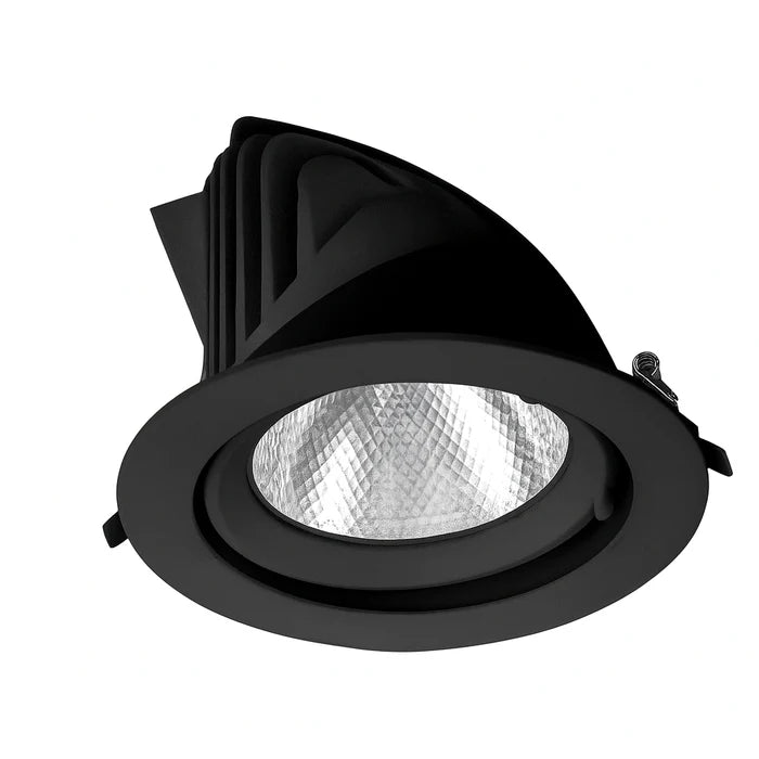 UMHLED30RD-3CCT-WH/BLK 30W Round LED Shop Lighter