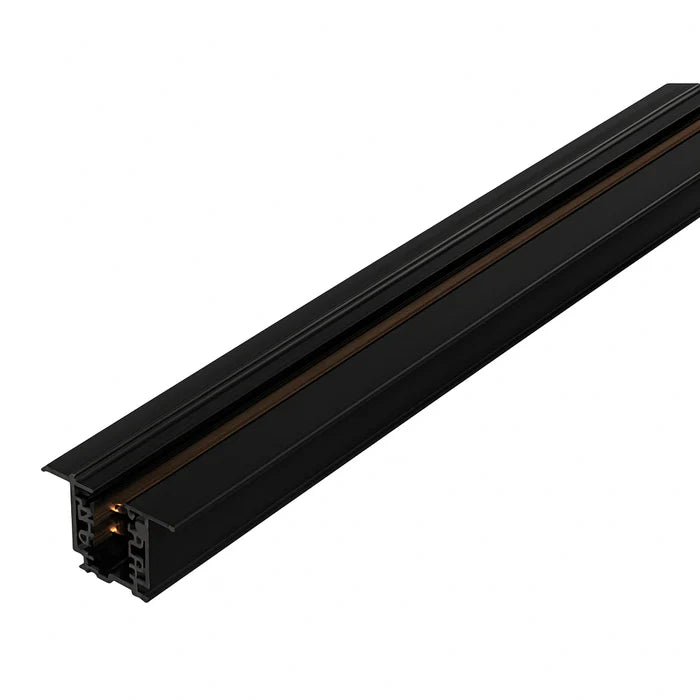 UTRK4W-RS3MTRK-BLK/WH 240V Three Circuit 4 Wire Recessed Track