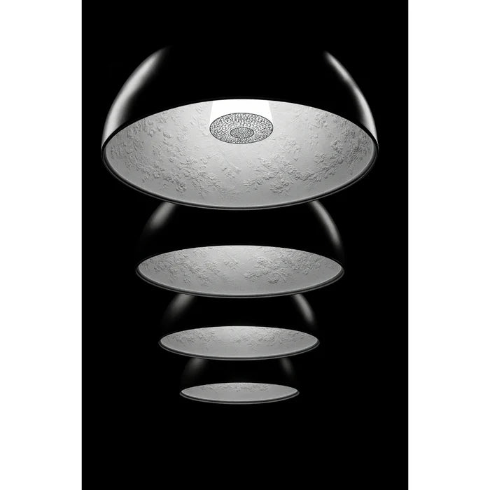 UP-SPACE-WH/BLK-XS SPACE Plaster Pendant
