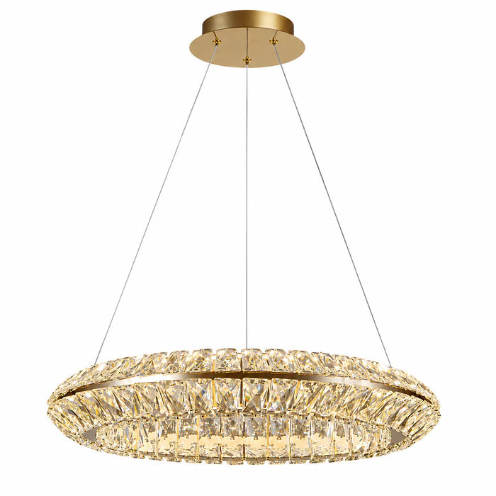 UP-PRISM5-SB-3K-DIM PRISM 500MM CRYSTAL PENDANT