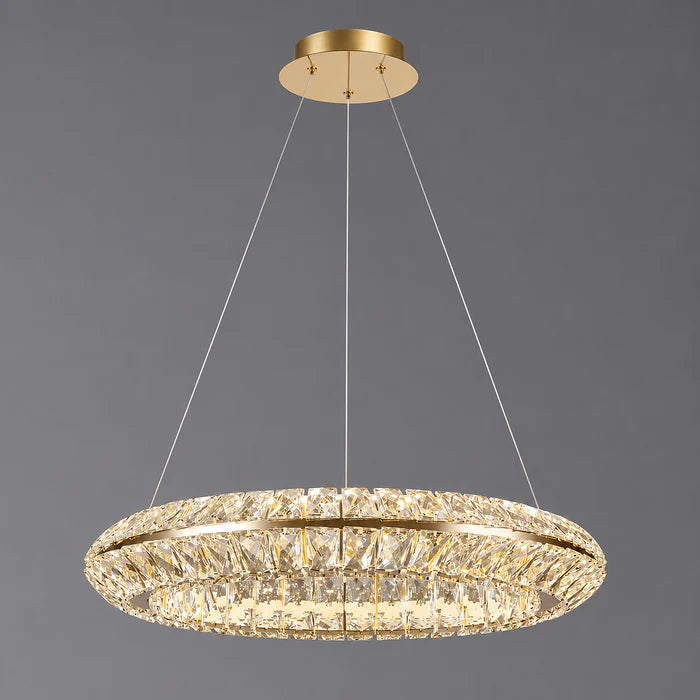 UP-PRISM5-SB-3K-DIM PRISM 500MM CRYSTAL PENDANT
