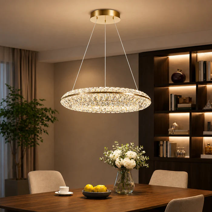 UP-PRISM5-SB-3K-DIM PRISM 500MM CRYSTAL PENDANT