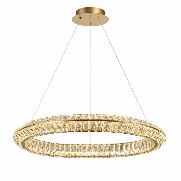 UP-PRISM8-SB-3K-DIM PRISM 800MM CRYSTAL PENDANT