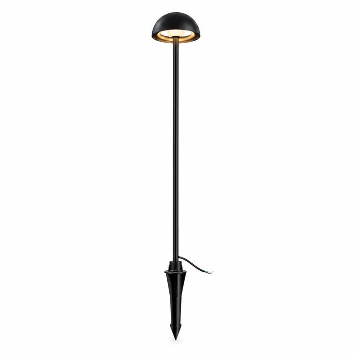 UBT-CRESCENT-BLK-3CCT CRESCENT 24V 6W PATH LIGHT