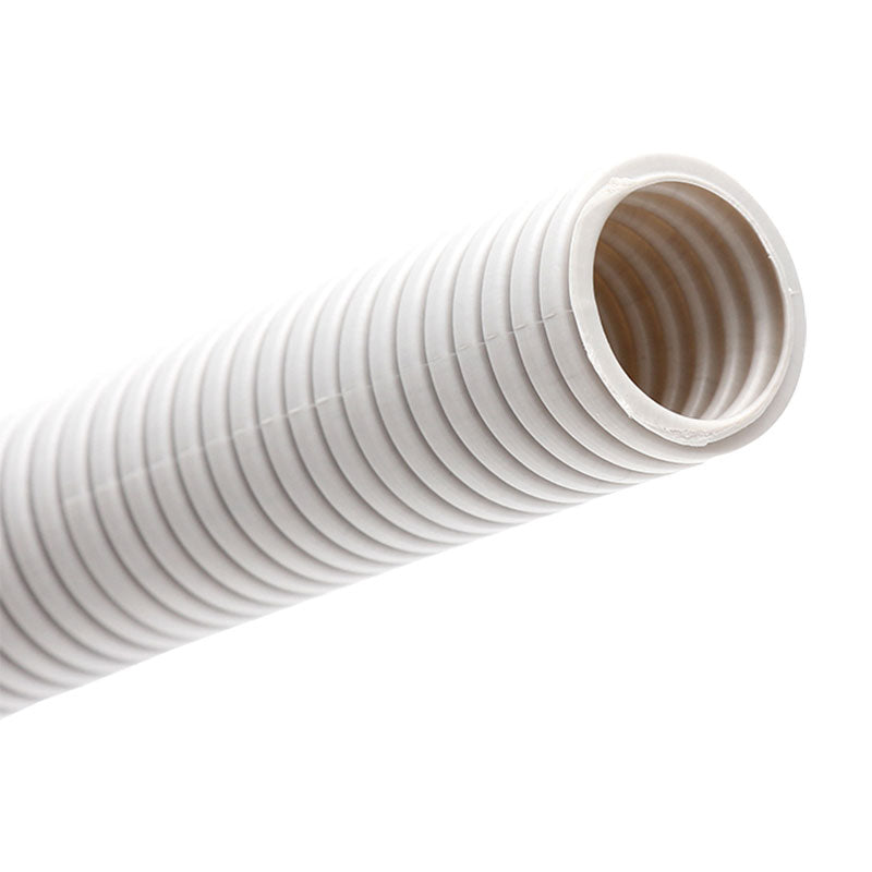 25mm Grey Medium Duty Corrugated Conduit (50m)