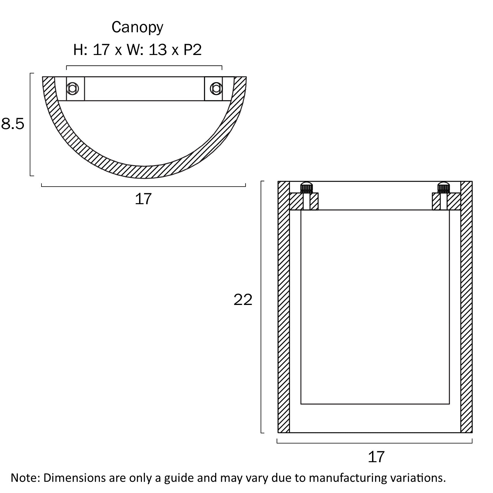 ETRUSO WALL LIGHT