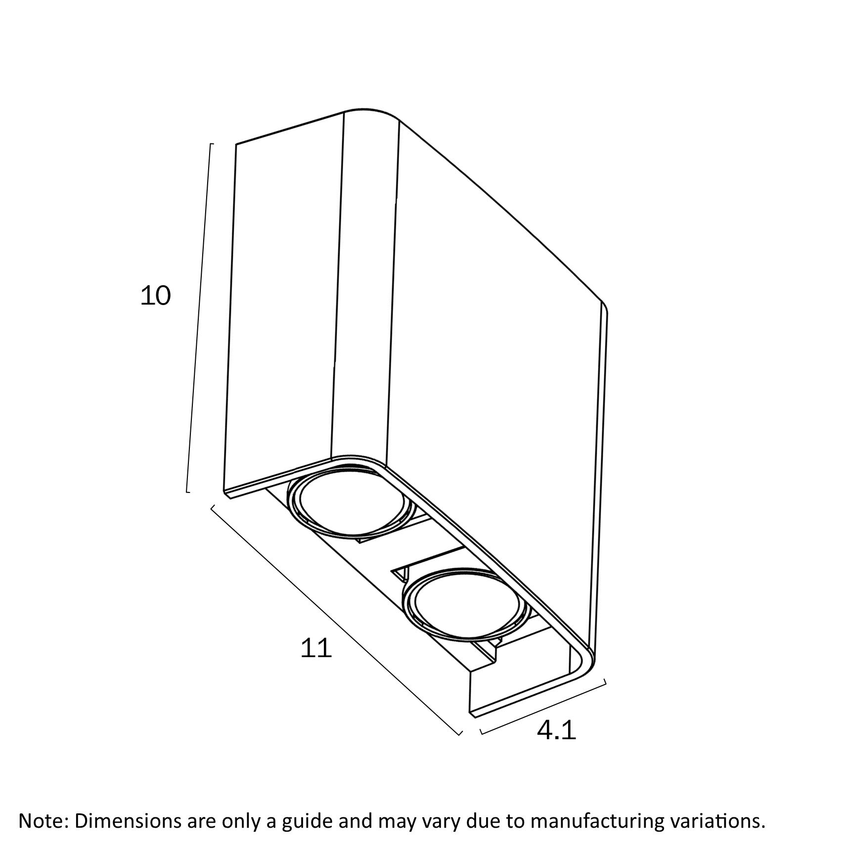 EYVOR 4 LIGHT WALL LIGHT