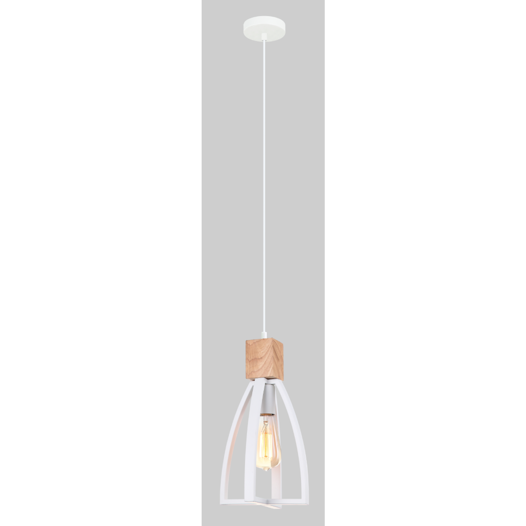 FARO: Wood Convex Cone Pendant Lights