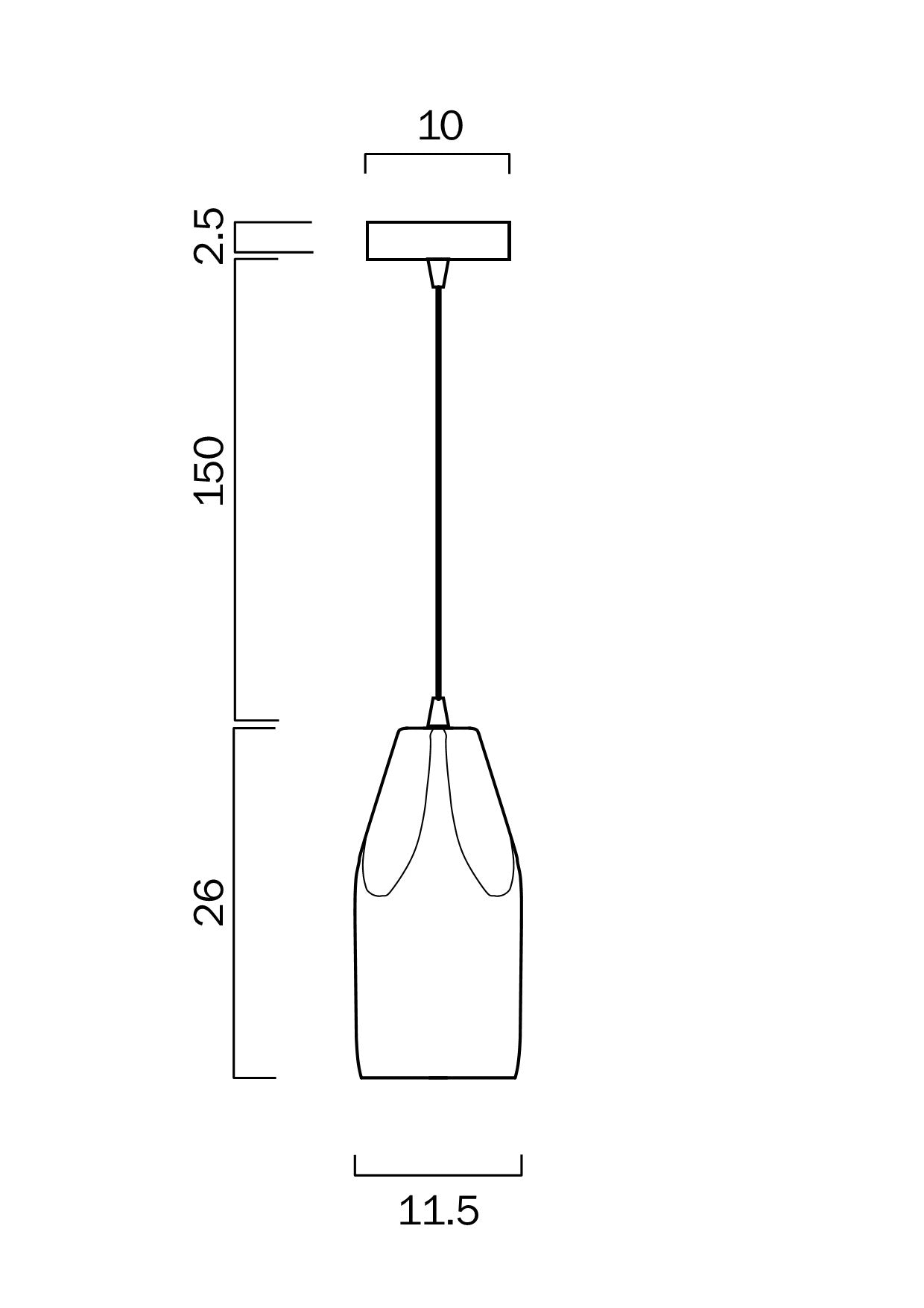 FORMA 12 PENDANT