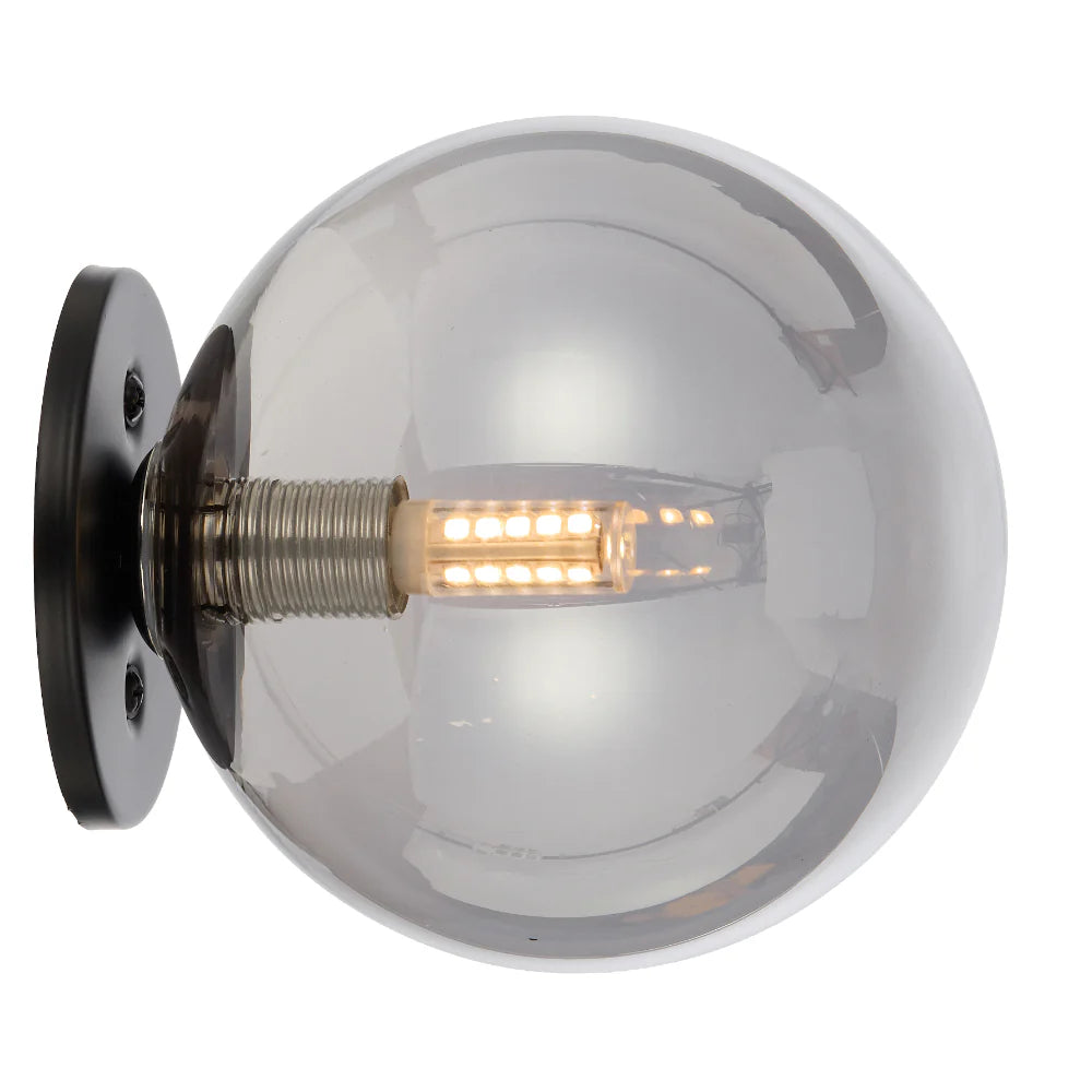 GASTON WALL LIGHT BLACK