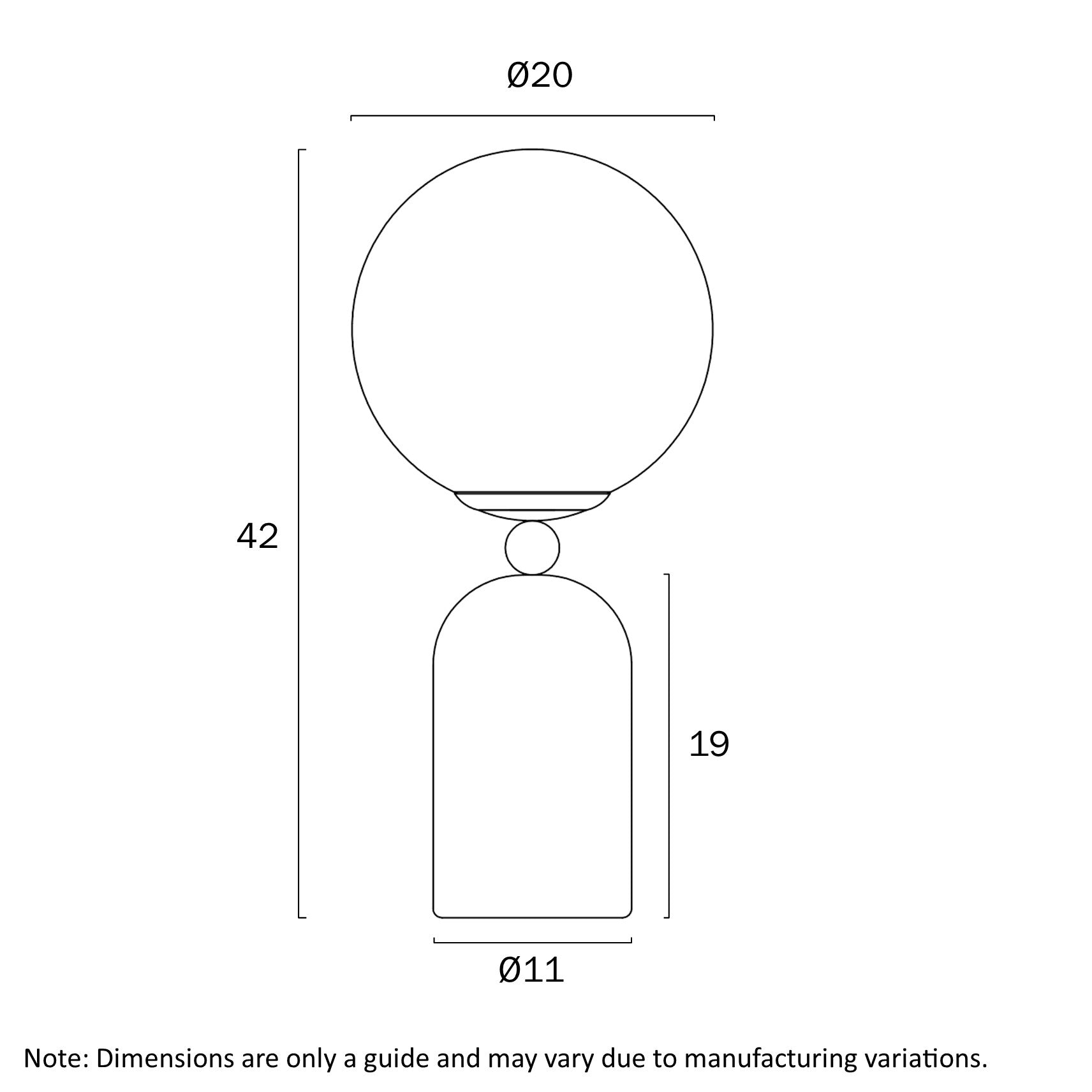 GINA TABLE LAMP