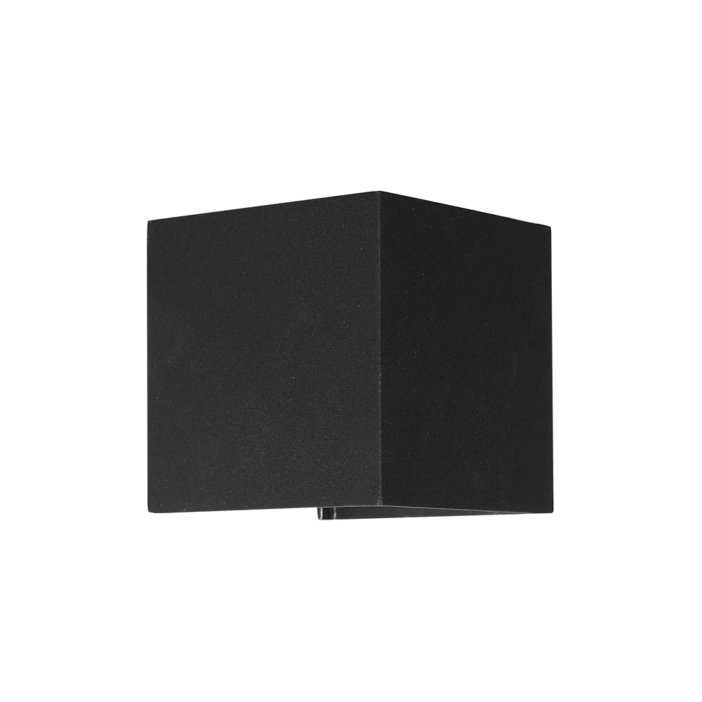 GLENELG EXTERIOR WALL LIGHT BLACK