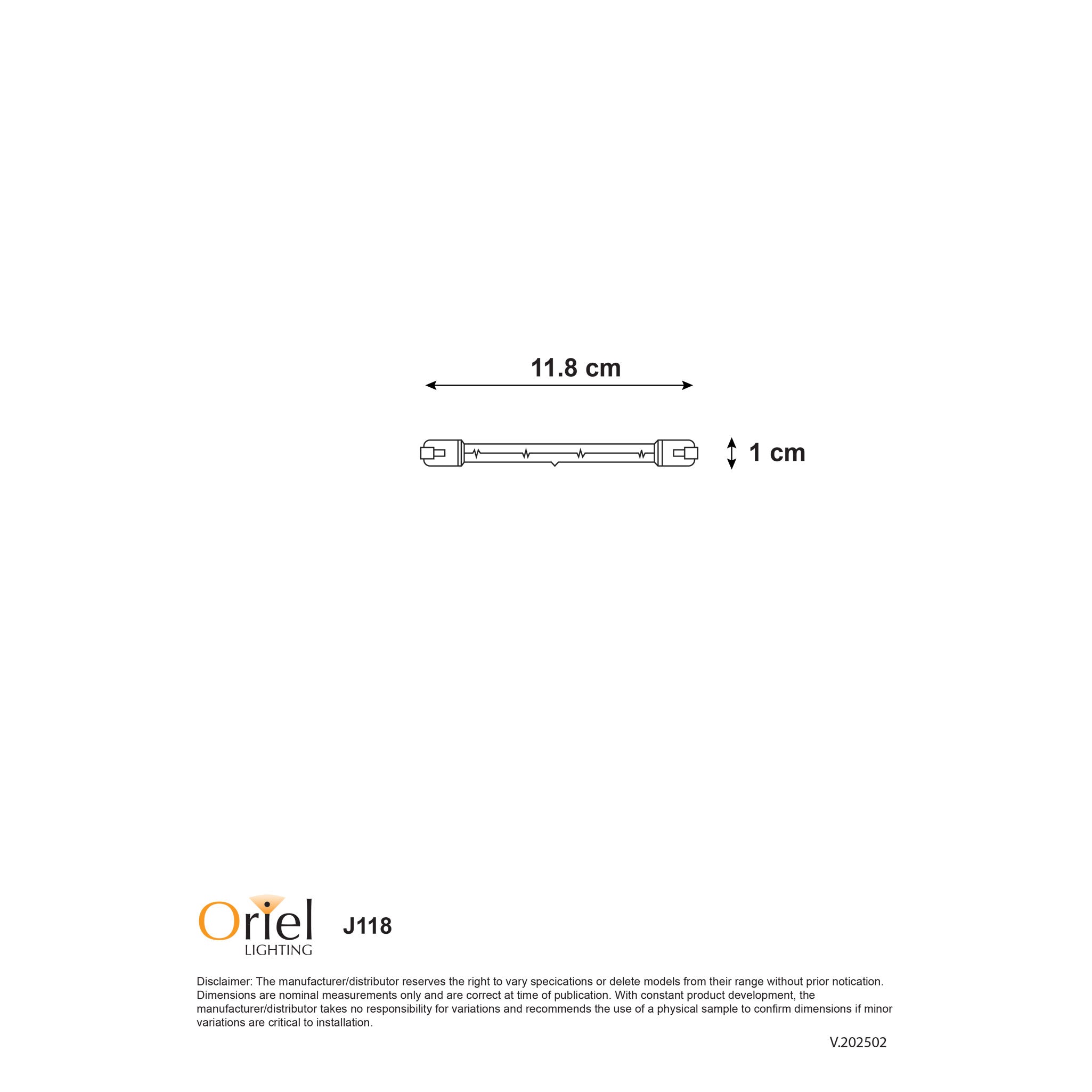 HALOGEN ER J118 R7s 230W