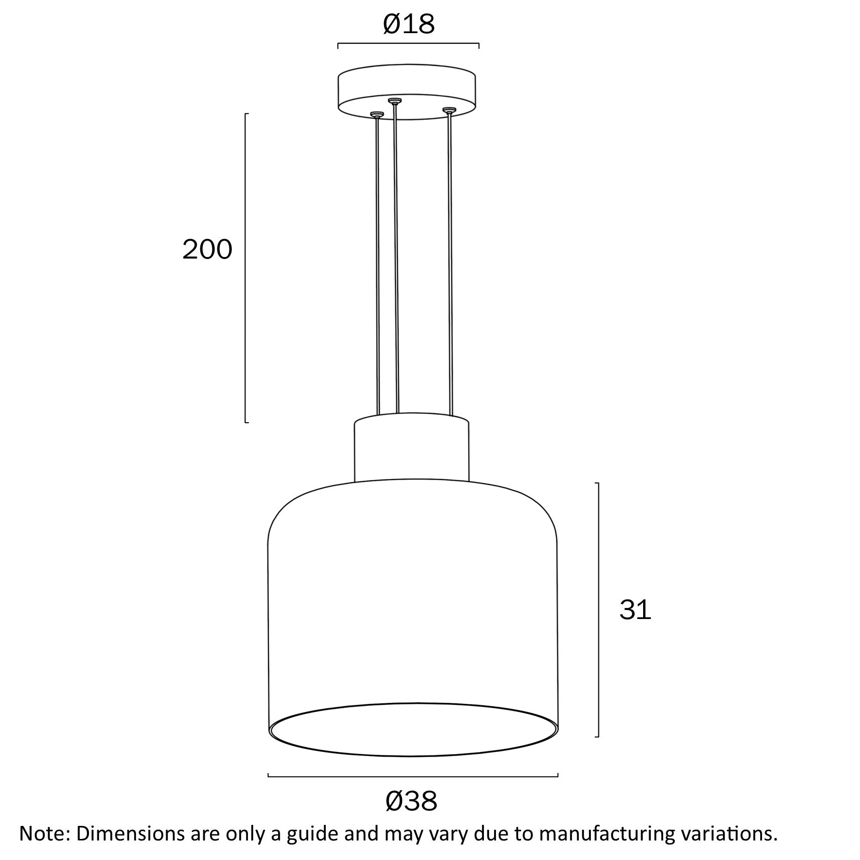SKAPA LED PENDANT LIGHT